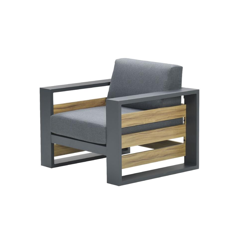 Garden Impressions Solo lounge fauteuil - Carbon Black/Mystic Grey product
