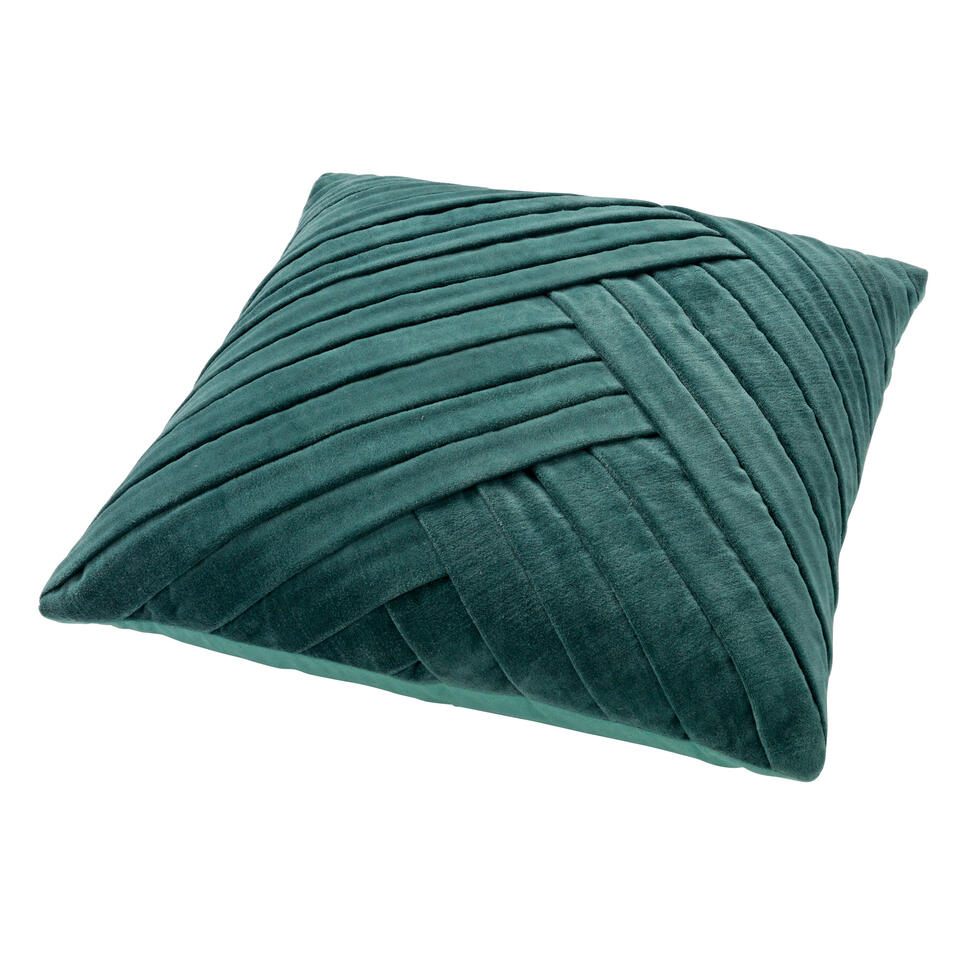 GIDI - Sierkussen velvet 45x45 cm - Sagebrush Green - groen