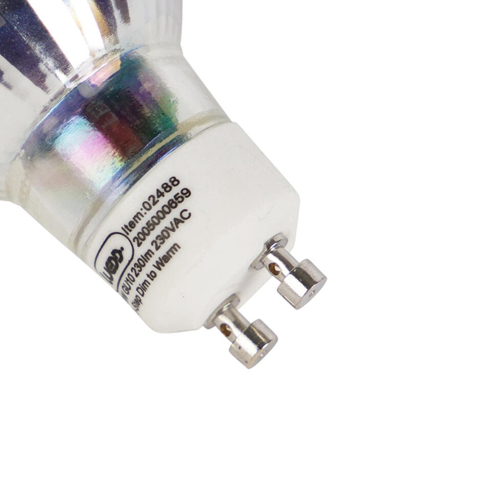 LUEDD GU10 3-staps dimbaar in Kelvin LED lamp 3W