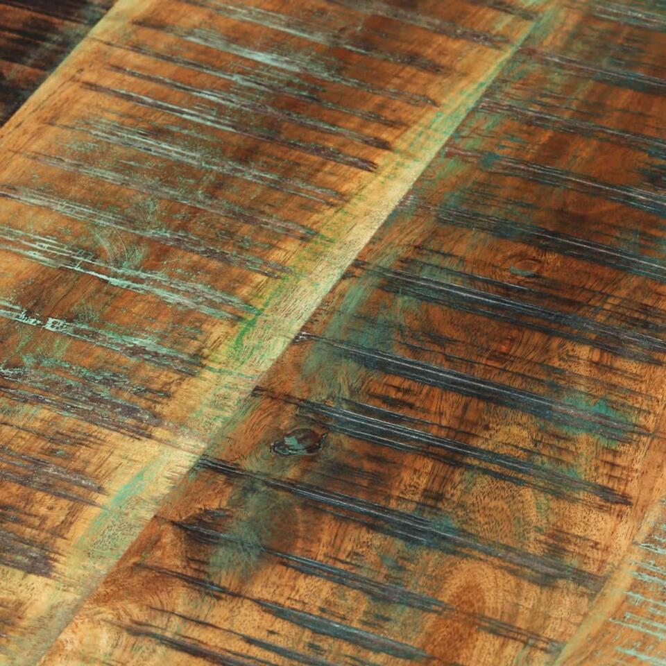 vidaXL 3-delige Tafeltjesset massief gerecycled hout