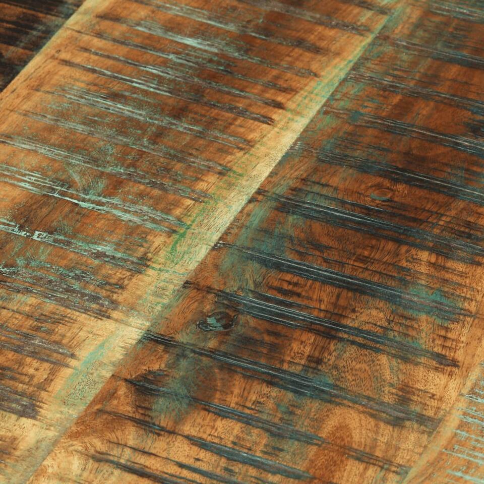 vidaXL 2-delige Tafeltjesset massief gerecycled hout