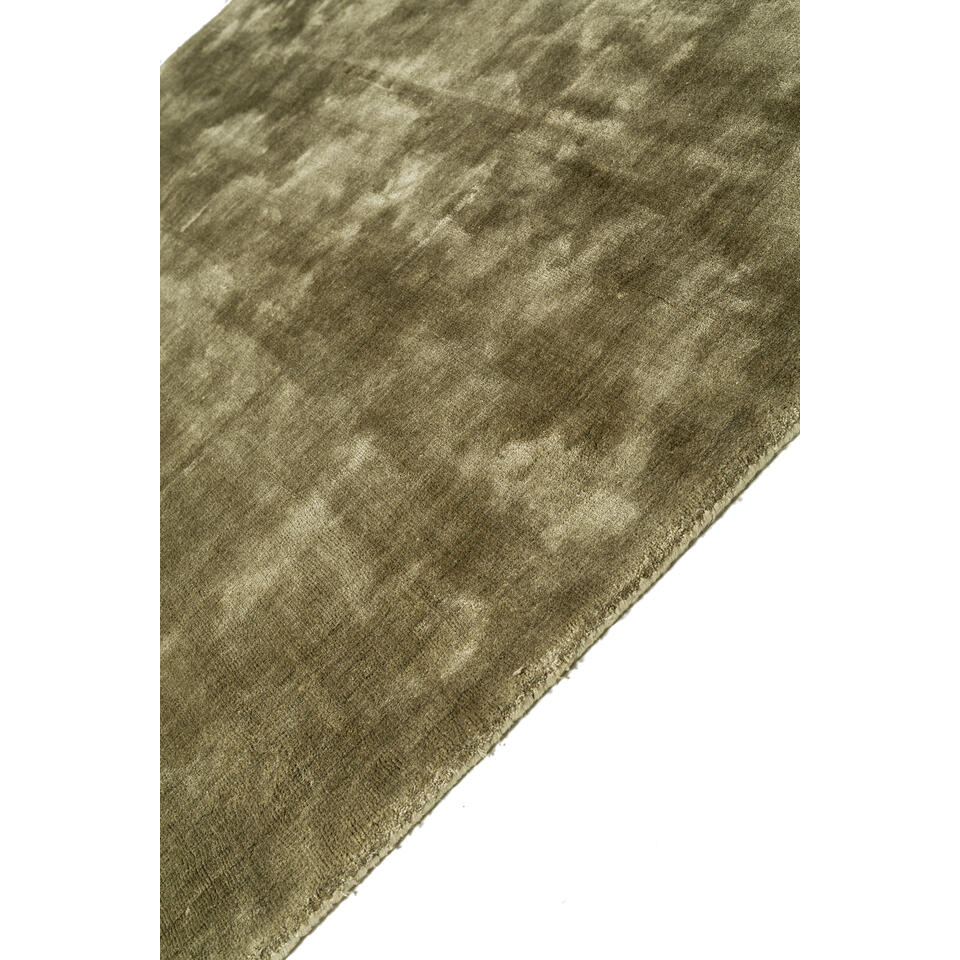 Giga Meubel Karpet 200x300cm - Groen/Grijs - Rechthoekig - Karpet Bert