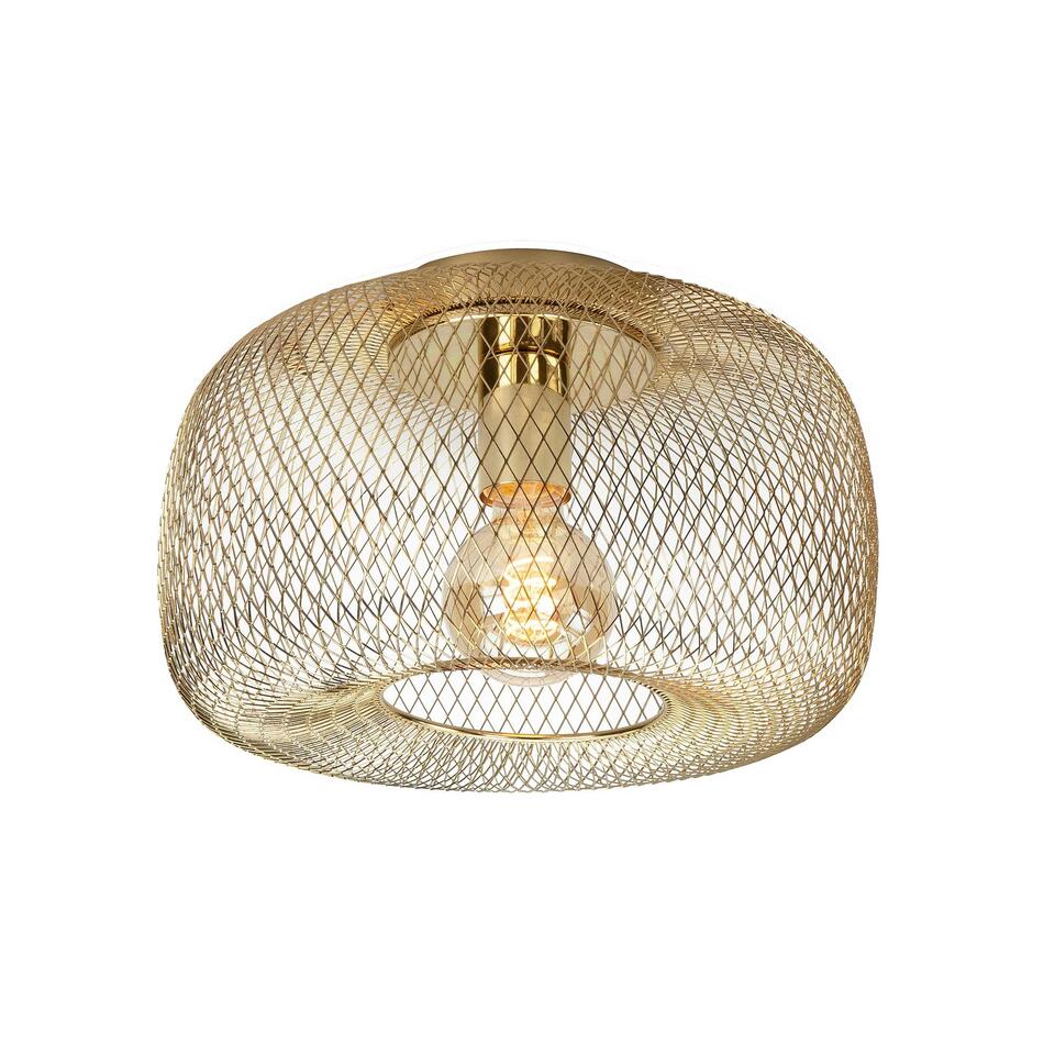 Highlight Plafondlamp Honey Ø 32 cm goud