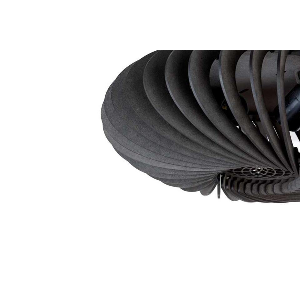 Blij Design Plafondlamp Swan Ø 36 cm zwart