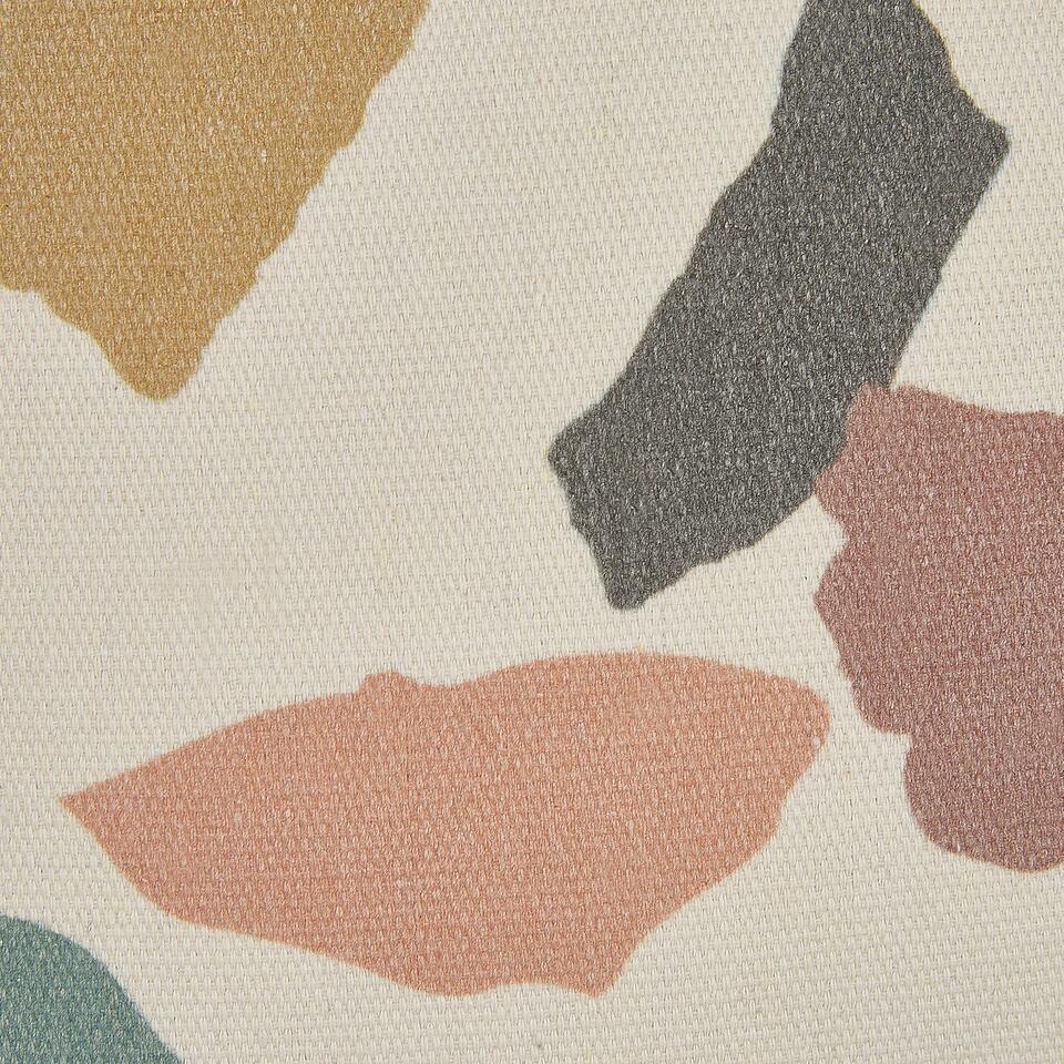 Beliani Sierkussen FOTHERGILLA - Multicolor polyester, katoen