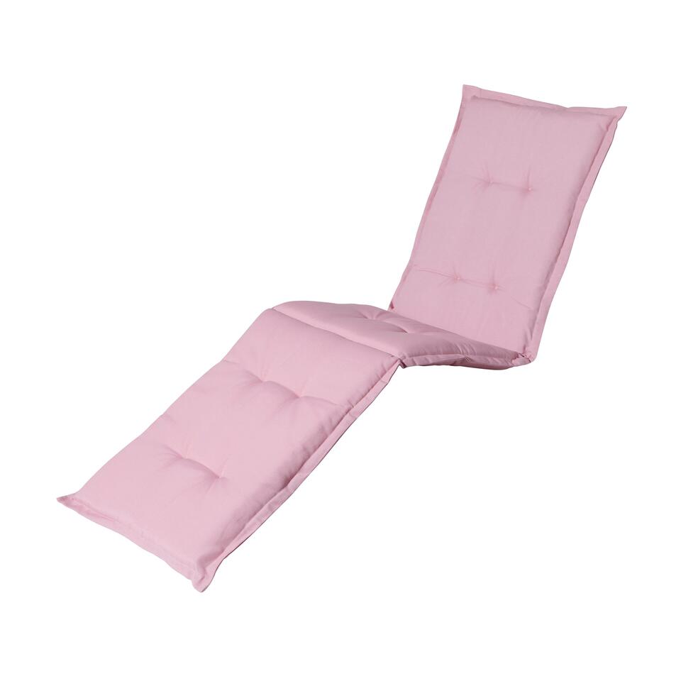 Madison Ligbedkussen - Panama Soft Pink - 200x60 - Roze