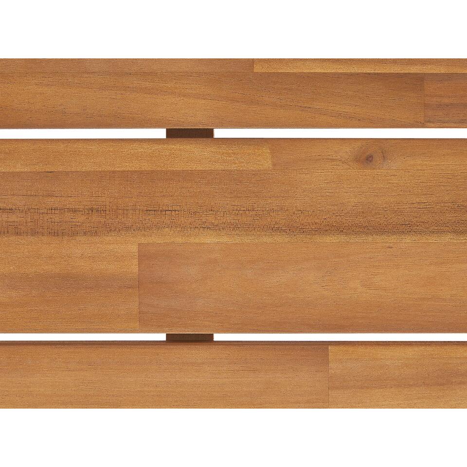 Beliani Eettafel FORNELLI - Lichte houtkleur acaciahout