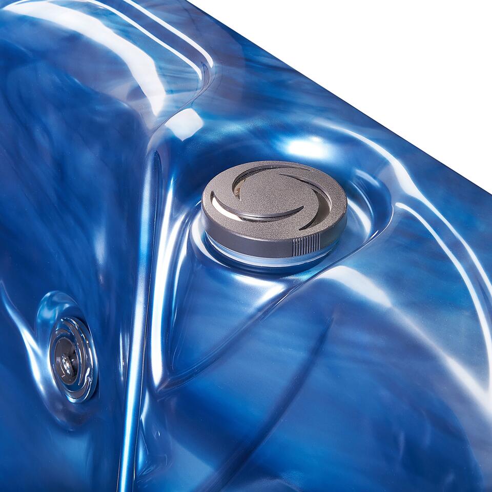 Beliani Whirlpools voor buiten LASTARRIA - blauw acryl