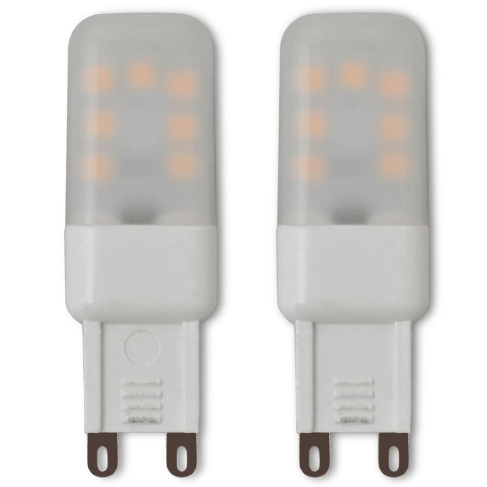 vidaXL Plafondlamp met 3 LED-lampen G9 120 W
