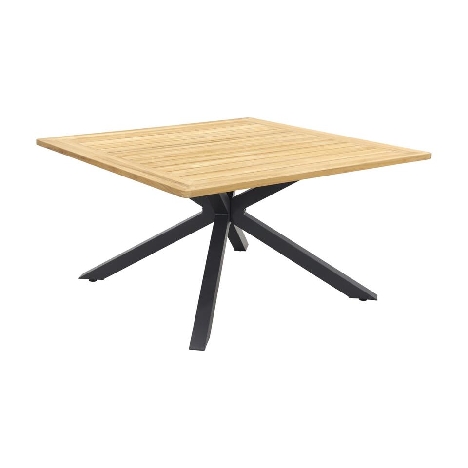GreenChair Quote tuintafel - teakhout vierkant - 140 cm