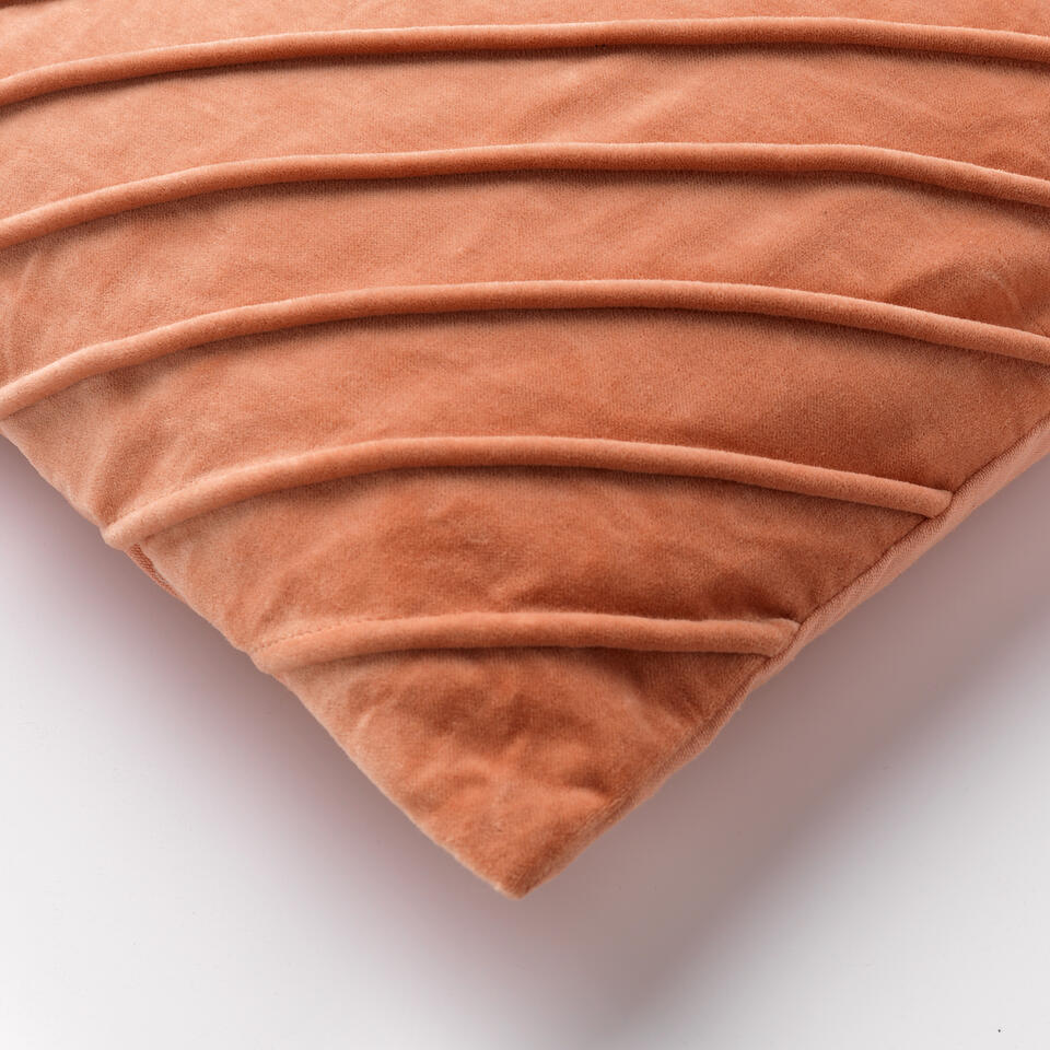 PACO - Kussenhoes velvet 40x60 cm Muted Clay - roze