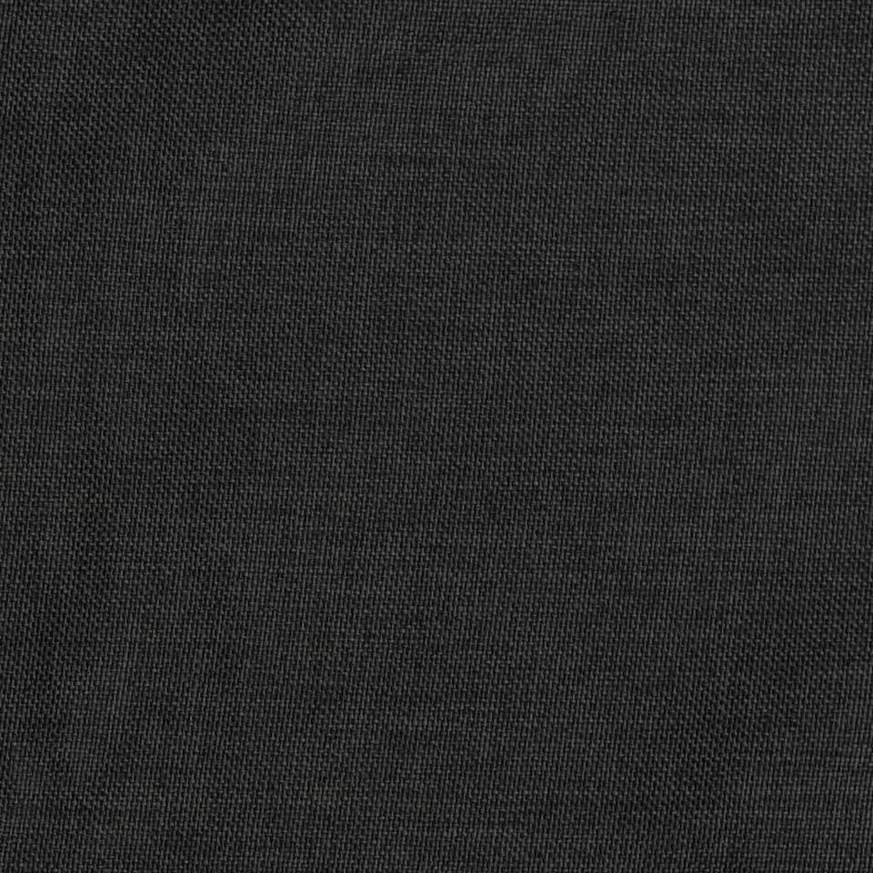 vidaXL Gordijn linnen-look verduisterend haken 290x245 cm antraciet