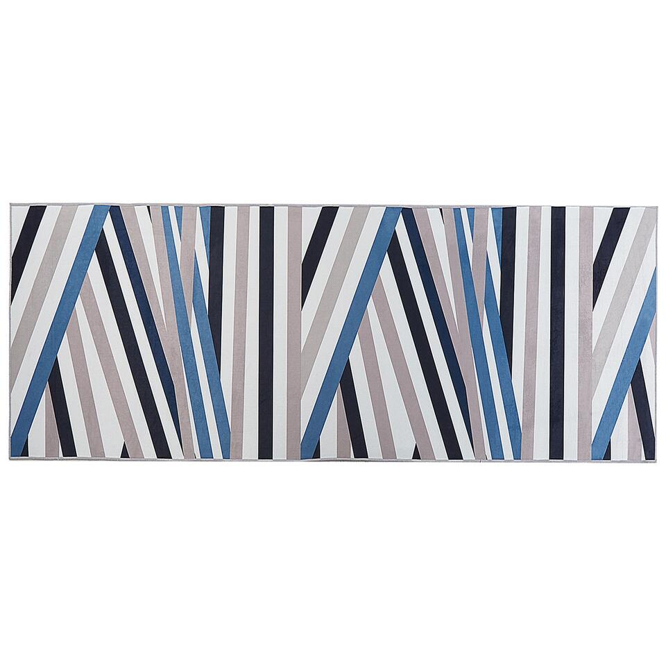 Beliani Laagpolig - ARTHUR multicolor polyester 80x200 cm