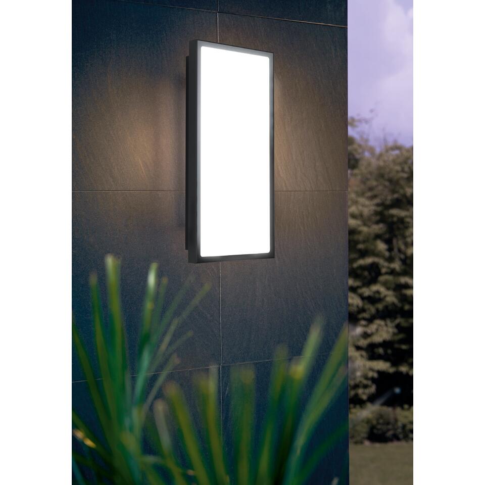 EGLO Casazza Wandlamp Buiten - LED - 57 cm - Zwart
