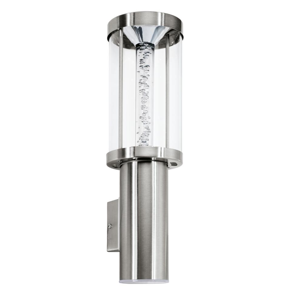 EGLO Trono Stick - Buitenverlichting - Wandlamp - 2 Lichts - LED - RVS - Helder