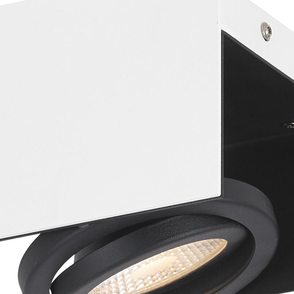 EGLO Vidago Plafondlamp - LED - 14 cm - Wit, Zwart - Dimbaar