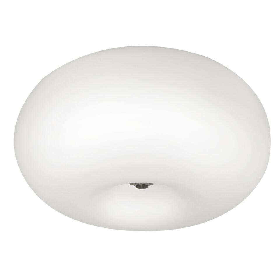 EGLO Optica Plafondlamp - E27 - Ø 35 cm - Grijs/Wit