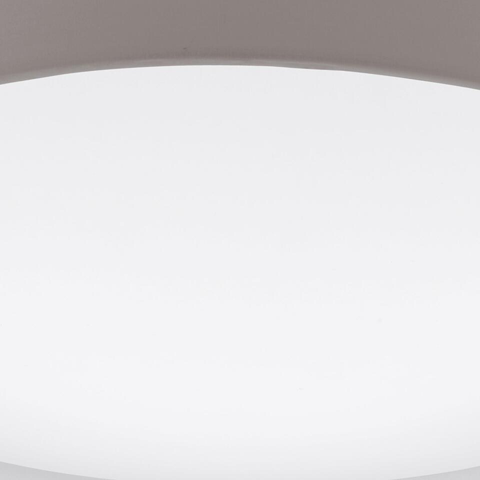 EGLO Palomaro Plafondlamp - LED - Ø 50 cm - Wit/Taupe