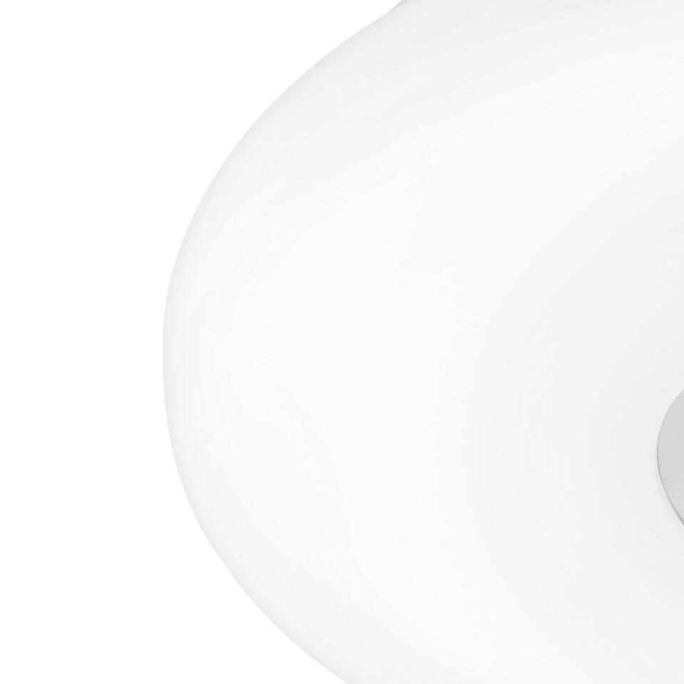 EGLO Capasso 1 Plafondlamp - LED - Ø 40 cm - Wit/Grijs
