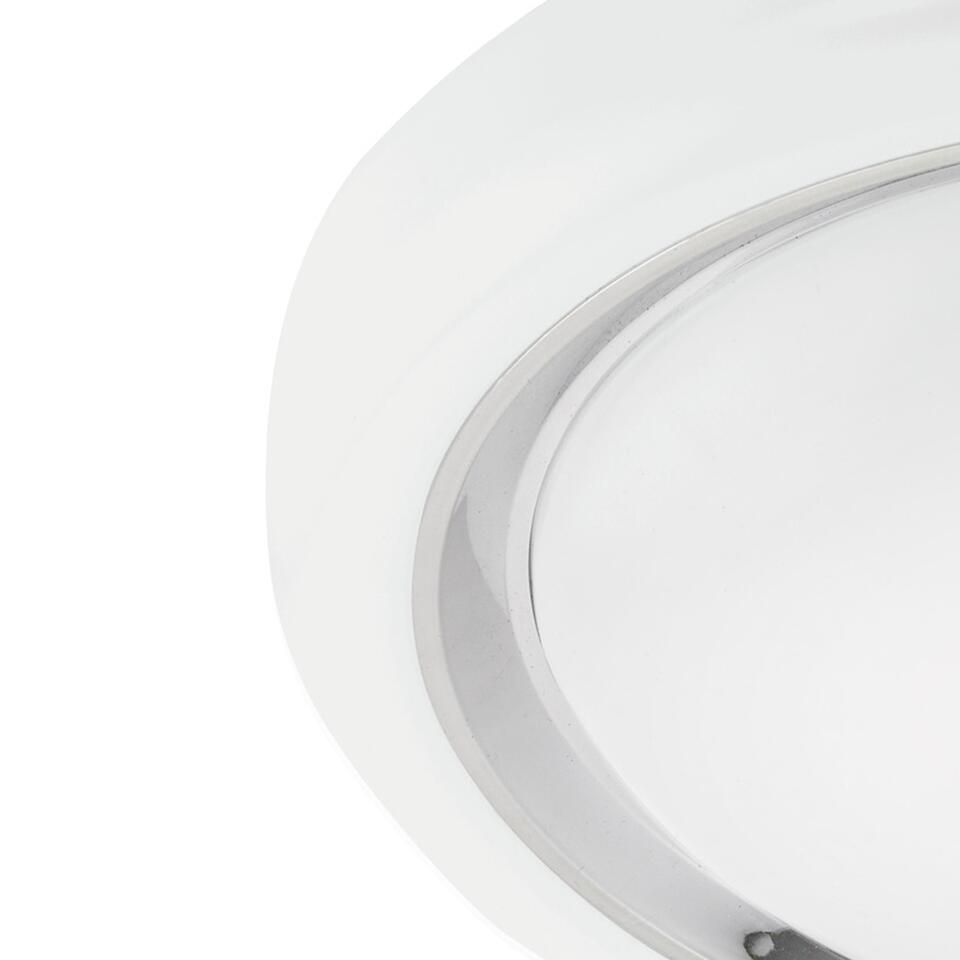 EGLO Capasso Plafondlamp - LED - Ø 34 cm - Wit/Grijs