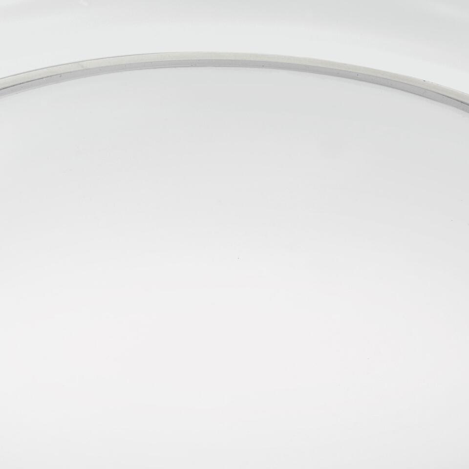 EGLO Capasso Plafondlamp - LED - Ø 34 cm - Wit/Grijs