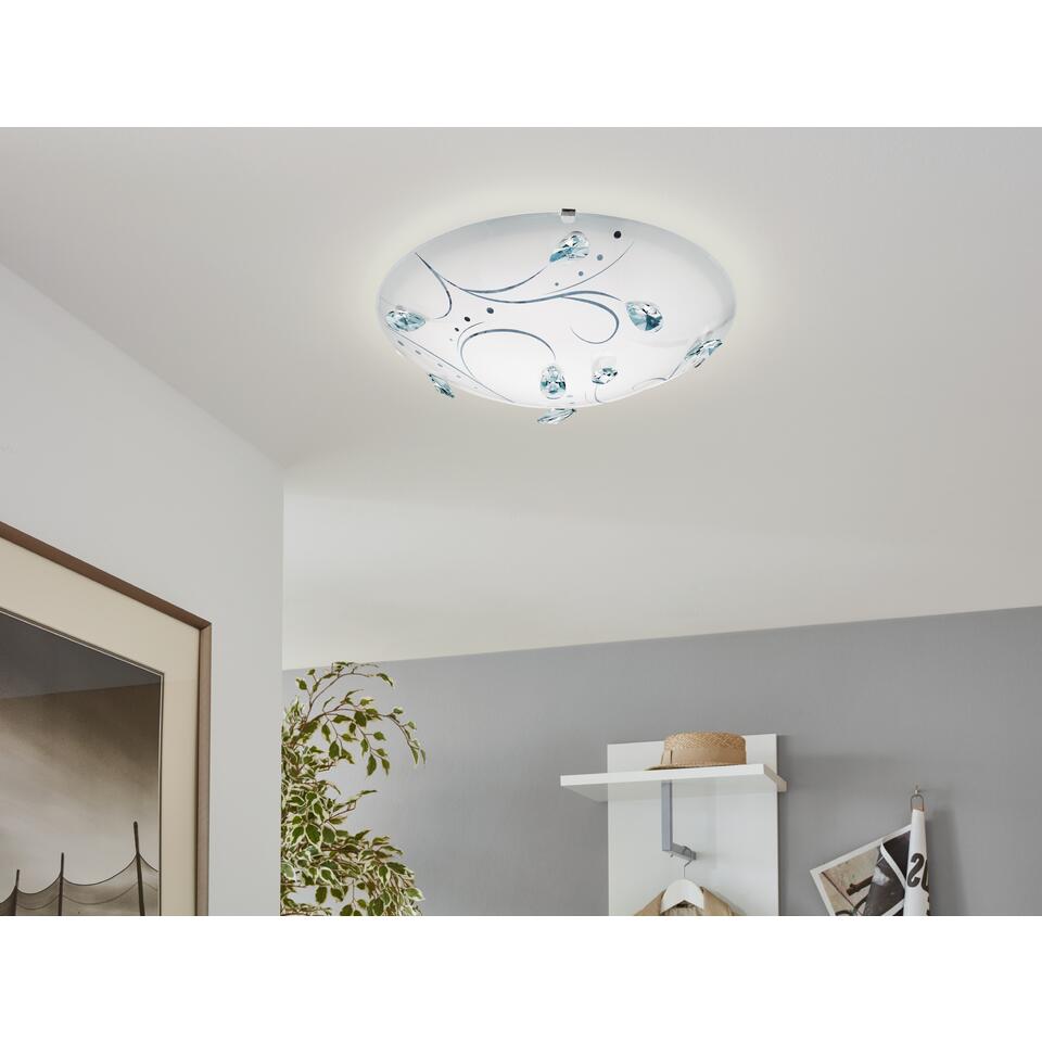EGLO Sorrenta 1 Plafondlamp - LED - Ø 31,5 cm - Wit