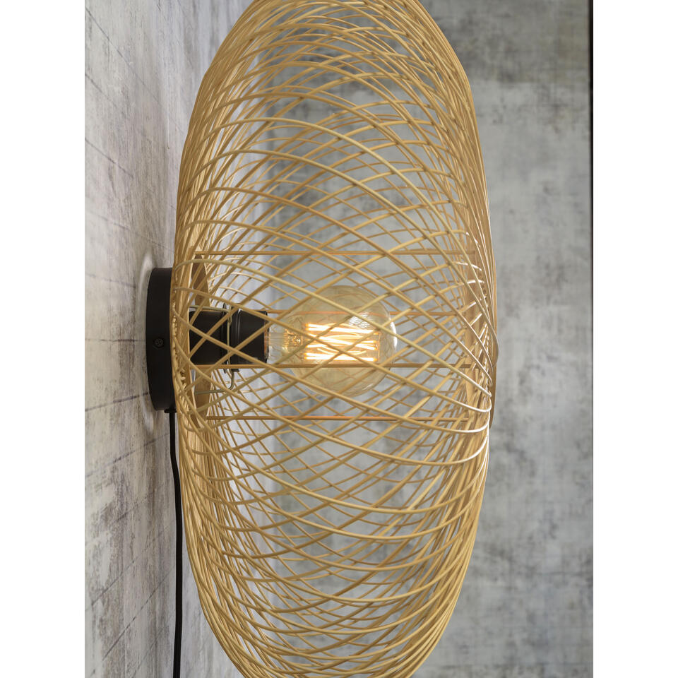 Wandlamp Cango - Bamboe - Ø60cm