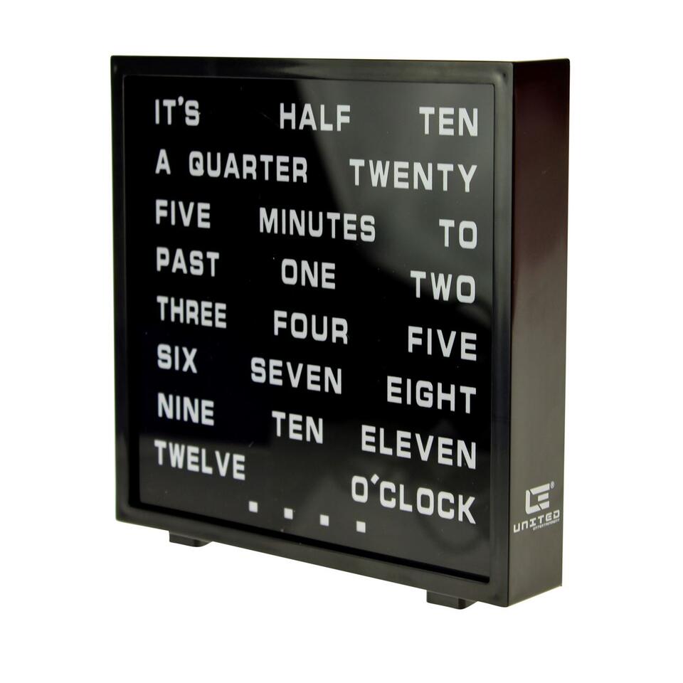 Led deals word watch