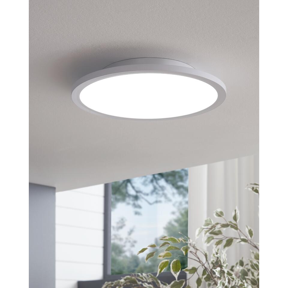 EGLO Sarsina Plafondlamp - LED - Ø 30 cm - Wit - Dimbaar