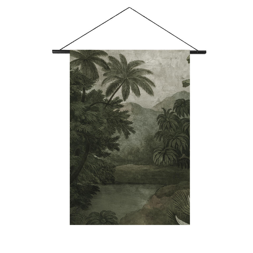 Haarzelf Ontkennen consumptie Art for the Home - Wandkleed XL - Jungle - 150x100cm | Leen Bakker