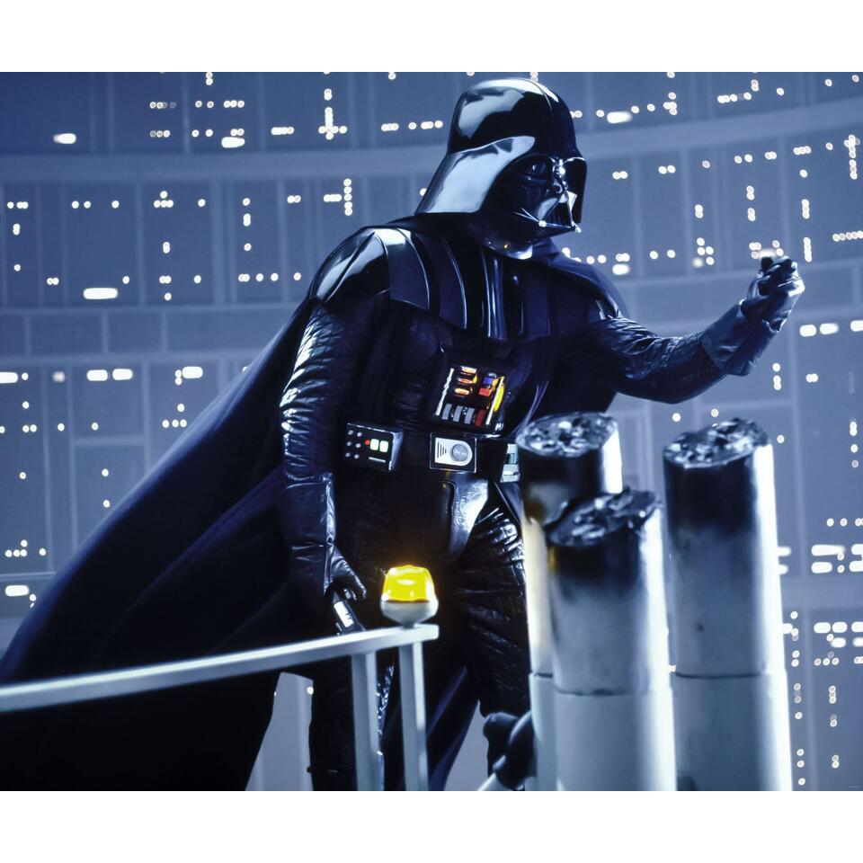 Komar fotobehang - Star Wars Classic Vader Join the Dark Side - blauw