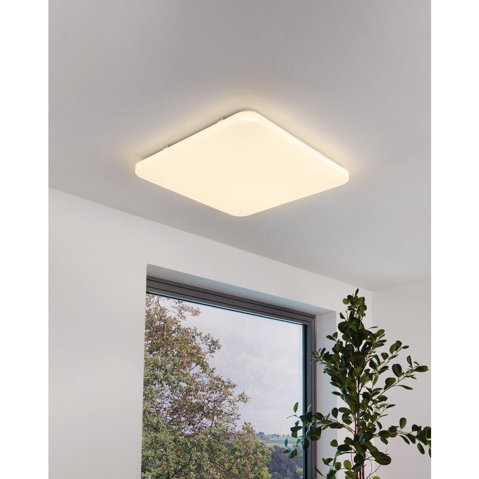 EGLO Frania Wandlamp/Plafondlamp - LED - 53 cm - Wit