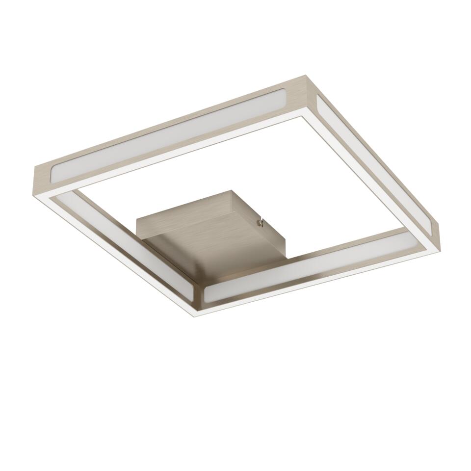 EGLO Altaflor Plafondlamp - LED - 31,5 cm - Grijs/Wit