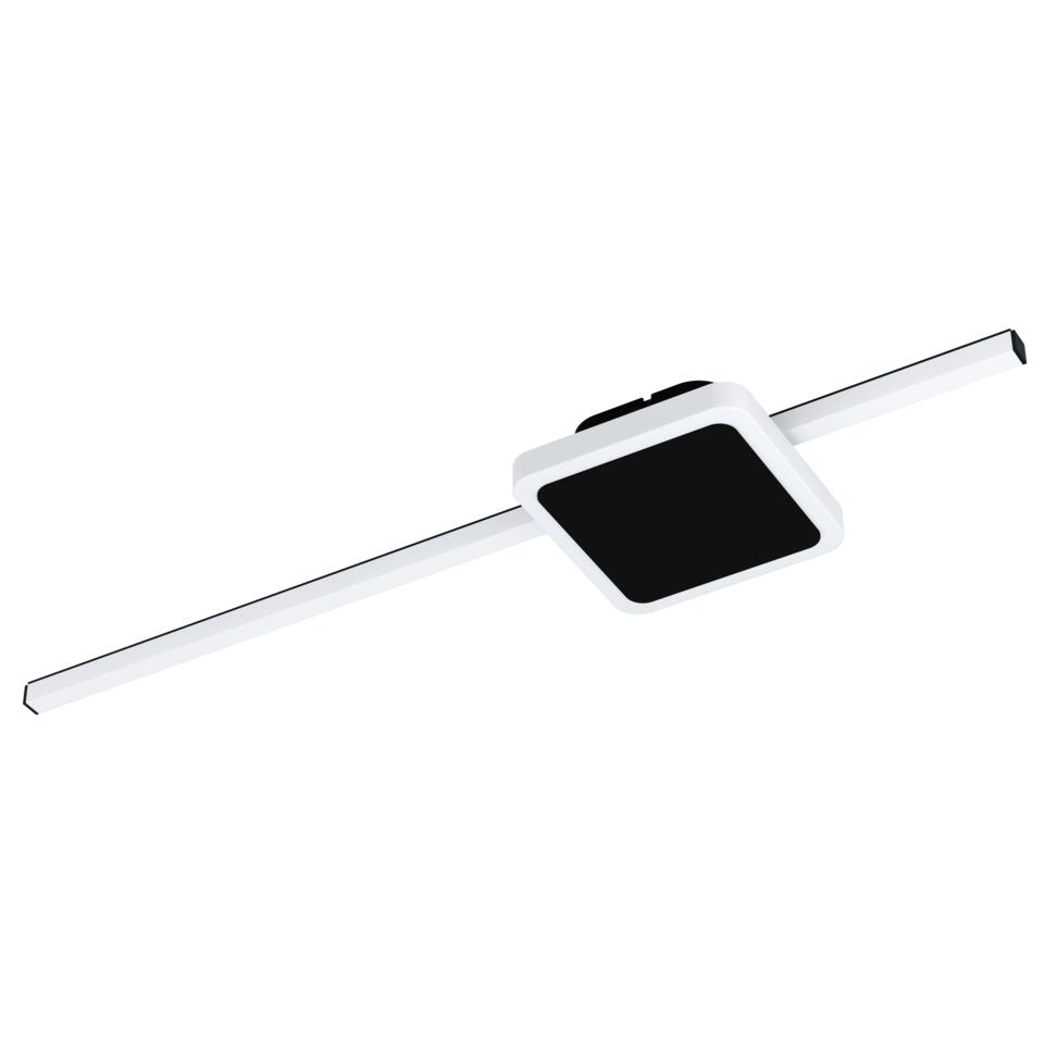EGLO Sarginto Wandlamp/Plafondlamp - LED;LED - 59 cm - Zwart/Wit