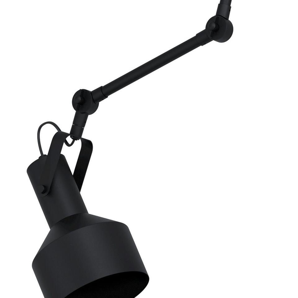 EGLO Takeley Plafondlamp - E27 - Ø 15 cm - Zwart