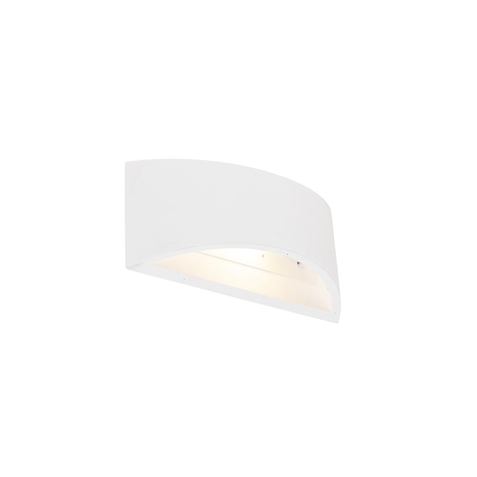 QAZQA Moderne wandlamp wit 20 cm - Gypsy Tum
