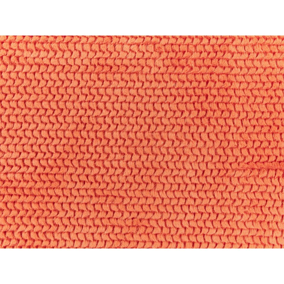 Beliani Plaid BJAS - Oranje polyester