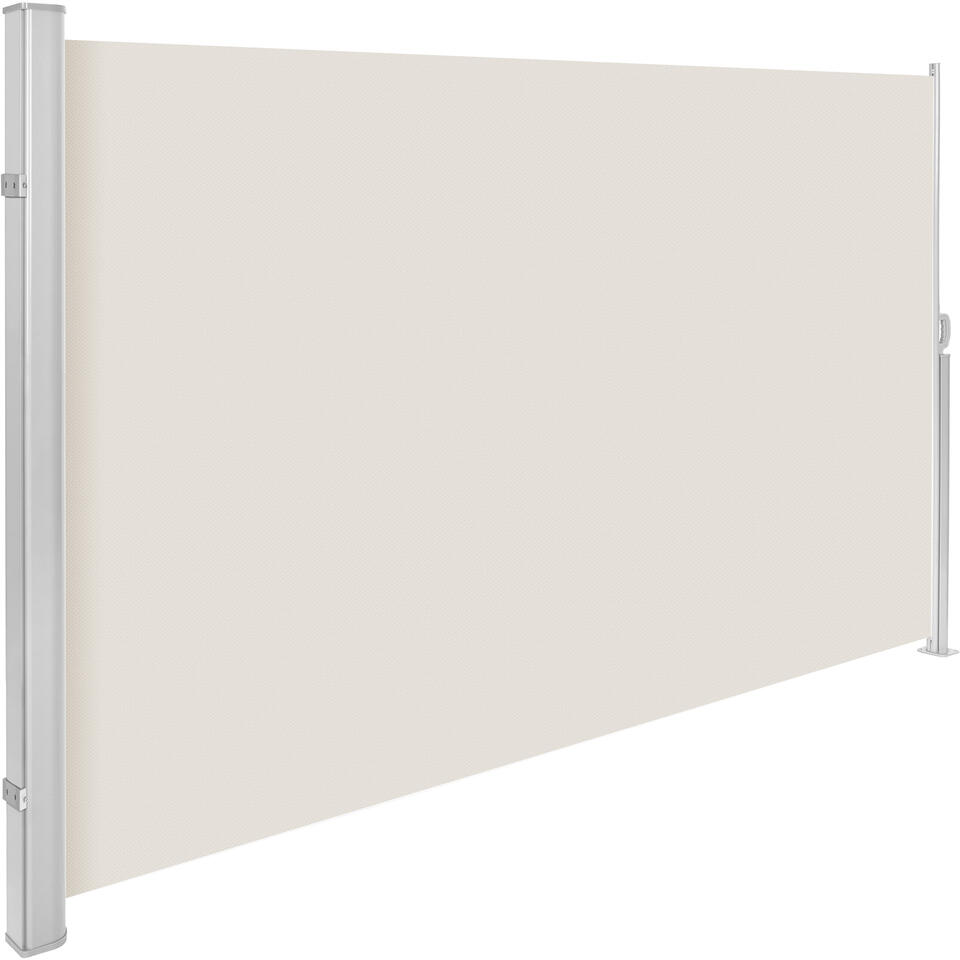 Vergelijken intellectueel nieuws tectake - Uittrekbaar aluminium windscherm tuinscherm 160 x 300 cm beige |  Leen Bakker