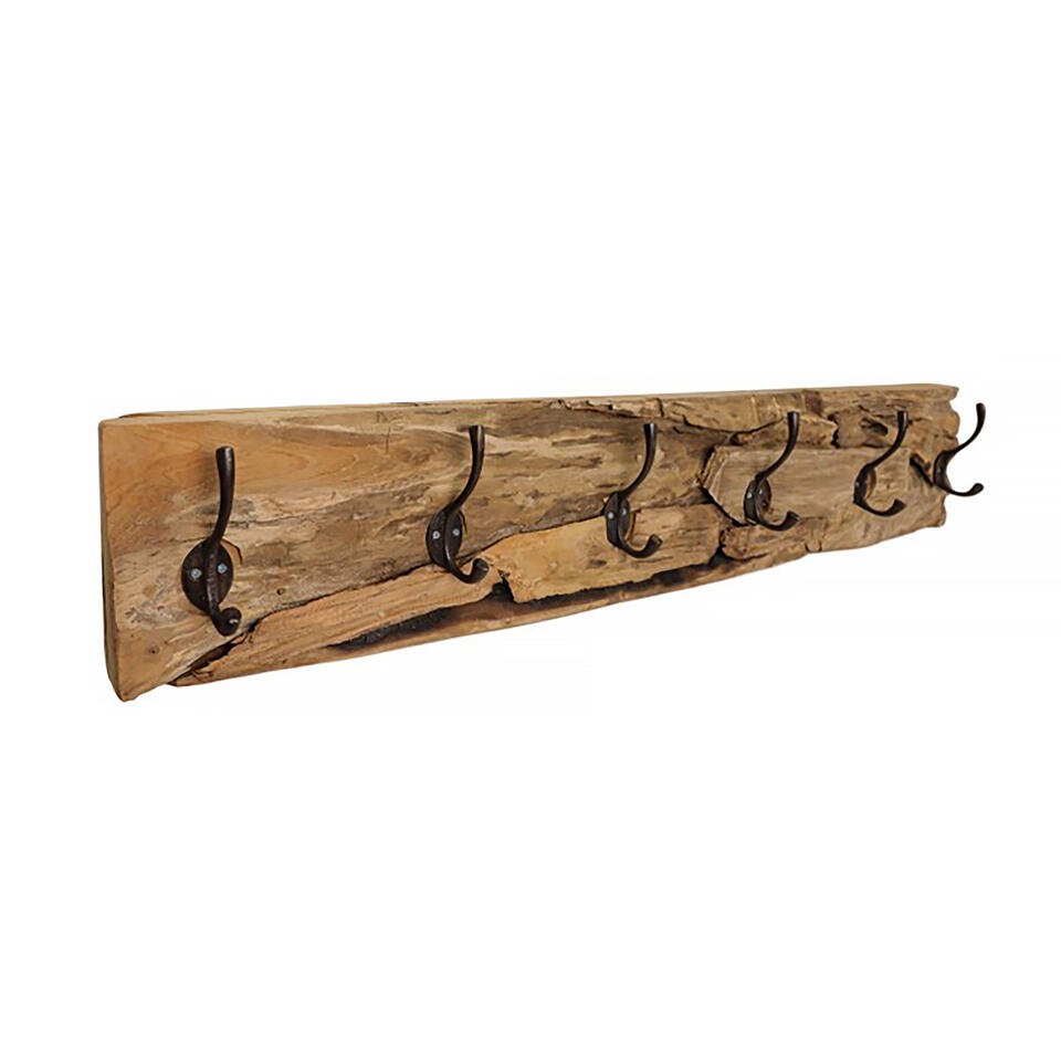 HSM Collection kapstok Root - 3.5 cm - hout | Leen Bakker
