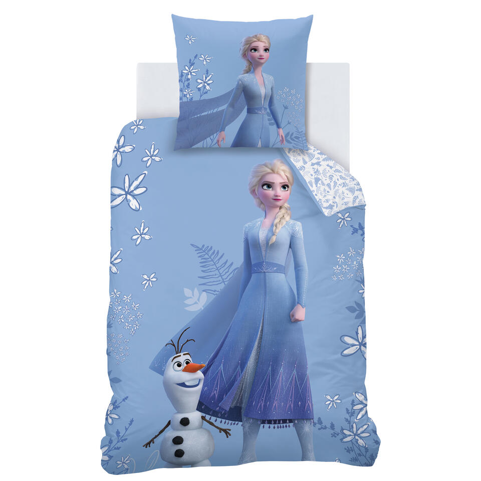 Automatisch Springen Preek Disney Frozen Dekbedovertrek Magical Season - 140 x 200 cm - Katoen | Leen  Bakker