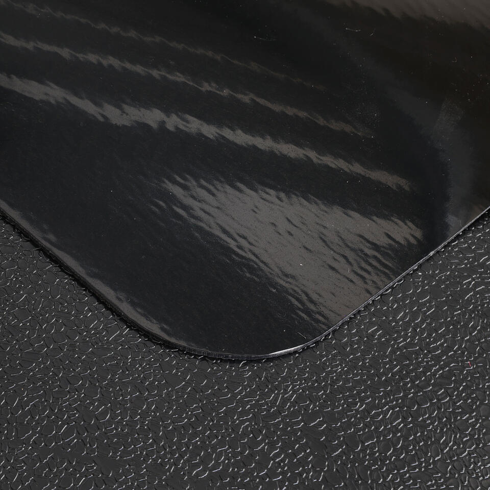 Vloerbeschermer PVC Zwart - Harde vloer 90x120cm | Leen Bakker