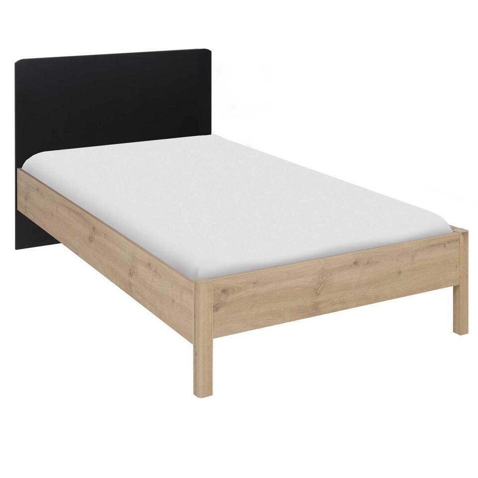 Eenpersoonsbed Easy Premium Line K1/1n, Massief Beukenhout Wit Gelakt Afmetingen 90 X 200 Cm 44946