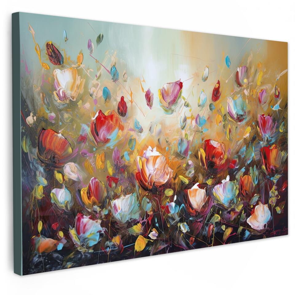 LED-licht Schilderij Kunst aan de Muur, 3 Kleuren Verstelbaar Cadeau Geven LED-licht Schilderij op Nachtkastje voor Woonkamers (S LED-licht Schilderij Kunst aan de Muur, 3 Kleuren Verstelbaar Cadeau Geven LED-licht Schilderij op Nachtkastje voor Woonkamers (S