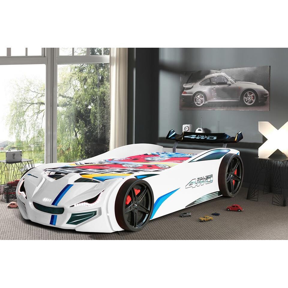 Autobed Autobed kind - Racebed BLX wit | Leen Bakker