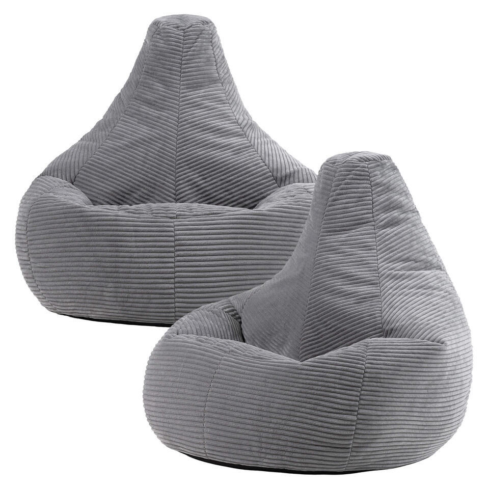 Bean Bag Bazaar Dalton Gaming Zitzak Kind, Roze, Geweven Waterafstotende Stof, Kinderfauteuil, Kinder Zitzak met Vulling Inbegrepen, Bean Bag, Comfortabel Kinder Meubilair voor Binnen en Buiten