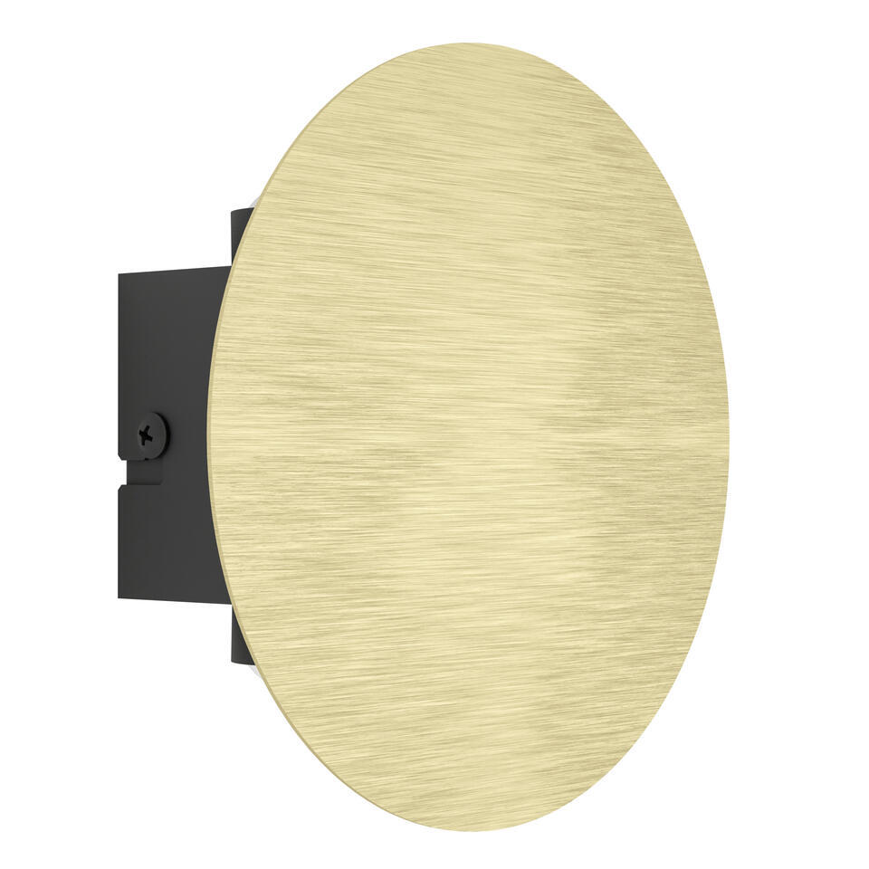 EGLO Wandlamp METRASS Plafondlamp in zwart van alu - 5,6W - warmwit (1