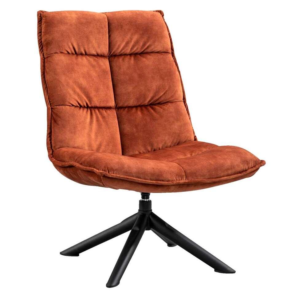 Fauteuil Clay - stof Decent - roest