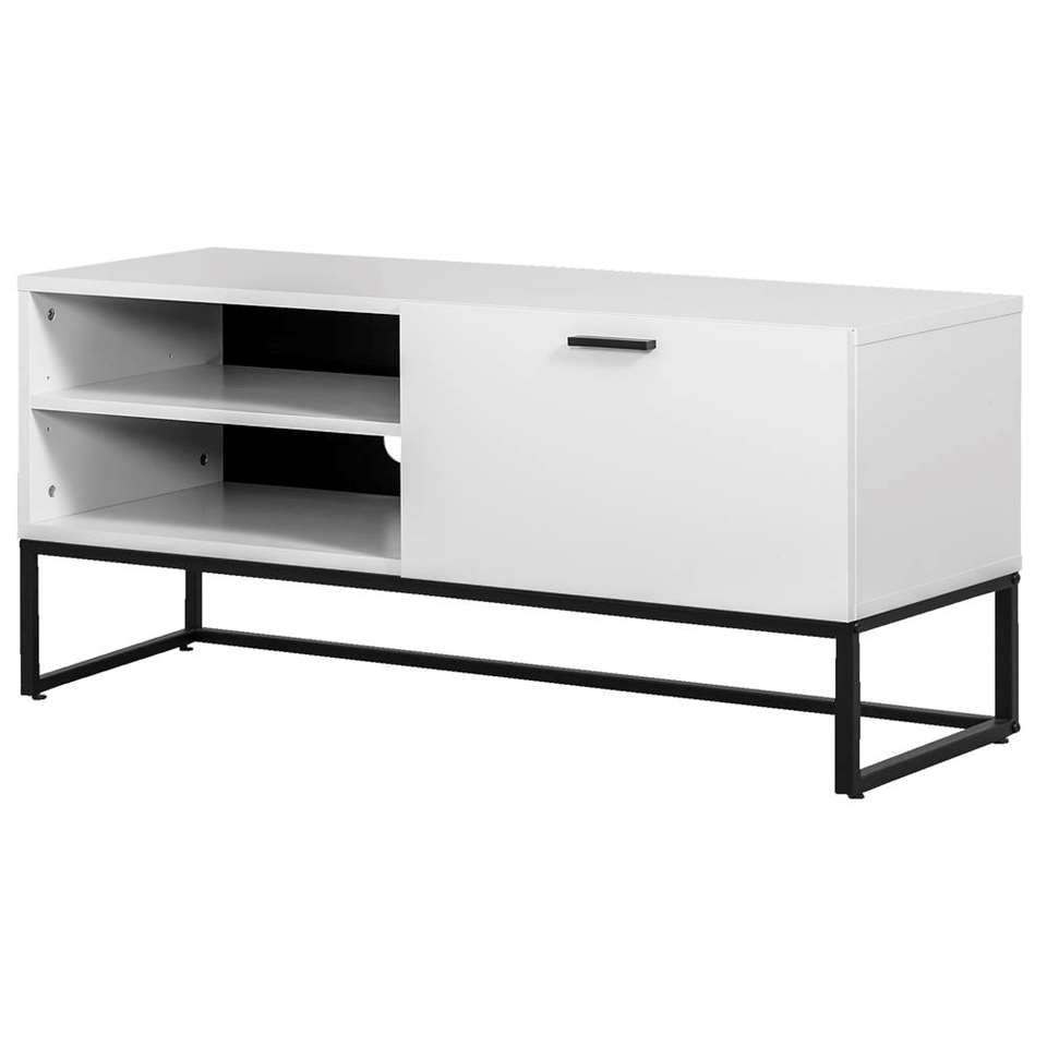 Rechtdoor Integratie as TV-meubel Kioto - wit - 58x118x43 cm | Leen Bakker
