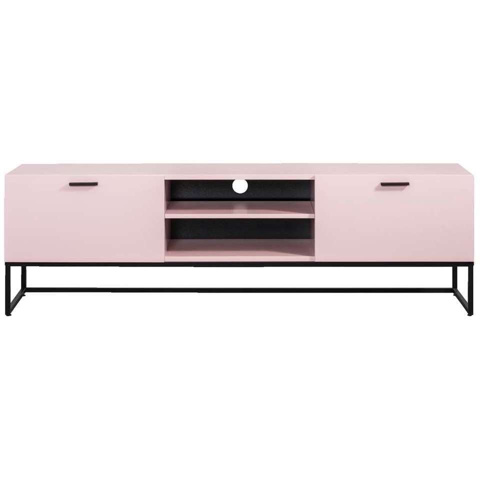 linnen lus Geliefde TV-meubel Kioto - roze - 58x176x43 cm | Leen Bakker