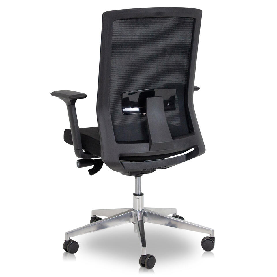 MRC COMFORT Set - Zit-sta bureau + stoel - 120x80 - midden eiken